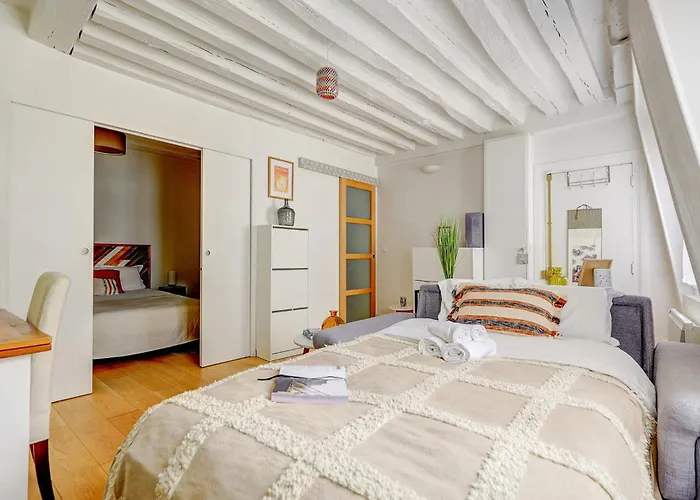 Serenty - 1br - Pompidou & * Paryż